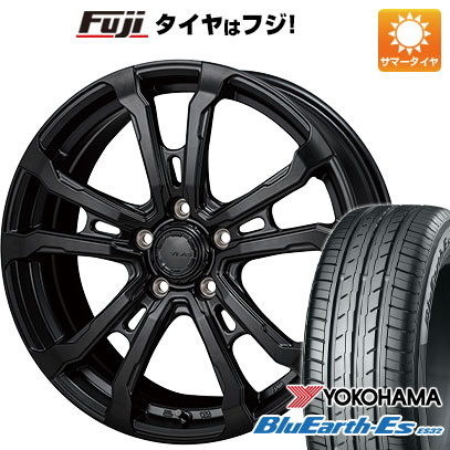 【新品国産車用5穴114.3】 夏タイヤ ホイール4本セット 215/60R17 ヨコハマ ブルーアース ES32 モンツァ HI-BLOCK ヴィラス 7J 17インチ(送料無料) 84,315円