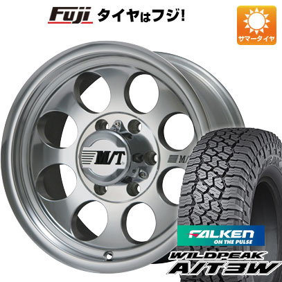 【新品国産車用6穴139.7】 夏タイヤ ホイール4本セット 315/75R16 ファルケン ワイルドピーク A/T3W ミッキートンプソン クラシック3 8J 16インチ(送料無料)