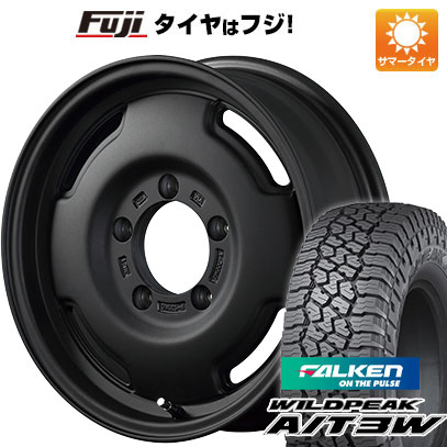 【新品】ジムニーシエラ/ジムニーノマド 夏タイヤ ホイール4本セット 30X9.5R15 ファルケン ワイルドピーク A/T3W アピオ ワイルドボア SR 6J 15インチ(送料無料)