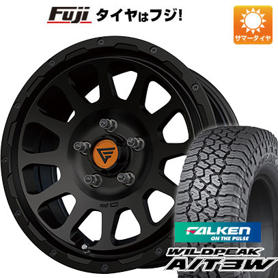 【新品】デリカD5 夏タイヤ ホイール4本セット 235/70R16 ファルケン ワイルドピーク A/T3W デルタフォース オーバル 7J 16インチ(送料無料)