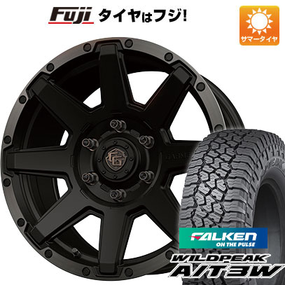 【新品国産車用6穴139.7】 夏タイヤ ホイール4本セット 285/70R17 ファルケン ワイルドピーク A/T3W WEDS ウェッズ クロスオーバーガーメンツ Style U 8J 17インチ(送料無料)|フジコーポレーション