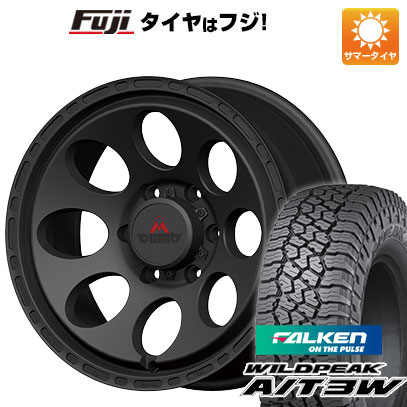 【新品国産車用6穴139.7】 夏タイヤ ホイール4本セット 285/70R17 ファルケン ワイルドピーク A/T3W エムクライム アストロ DC 8J 17インチ(送料無料)|フジコーポレーション