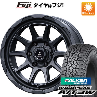 【新品国産車用6穴139.7】 夏タイヤ ホイール4本セット 35X12.5R17 ファルケン ワイルドピーク A/T3W エムズスピード ジュノウ エムエム 8J 17インチ(送料無料)|フジコーポレーション