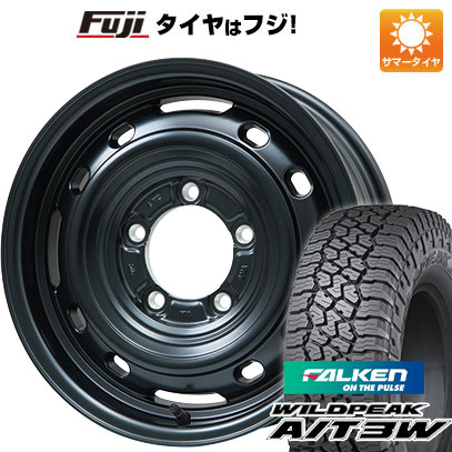 【新品】ジムニー 夏タイヤ ホイール4本セット 175/80R16 ファルケン ワイルドピーク A/T3W レアマイスター LMG OFF-STYLE 2 (マットブラック) 5.5J 16インチ(送料無料)｜フジコーポレーション 63,855円