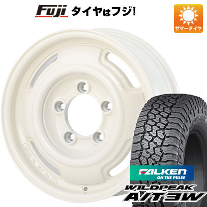 【新品】ジムニーシエラ/ジムニーノマド 夏タイヤ ホイール4本セット 30X9.5R15 ファルケン ワイルドピーク A/T3W アピオ ワイルドボア SR+ 6J 15インチ(送料無料)
