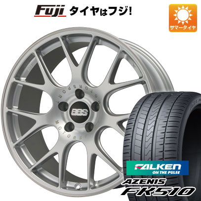 【新品国産車用5穴114.3】 夏タイヤ ホイール4本セット 215/35R19 ファルケン アゼニス FK510 BBS GERMANY CH-R ブリリアントシルバー 8J 19インチ(送料無料)