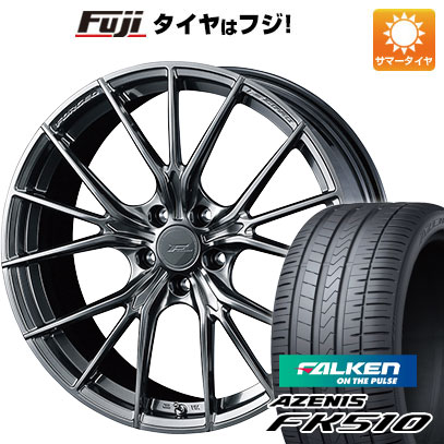 【新品国産車用5穴114.3】 夏タイヤ ホイール4本セット 215/35R19 ファルケン アゼニス FK510 WEDS ウェッズ F-ZERO FZ-1 8J 19インチ(送料無料)