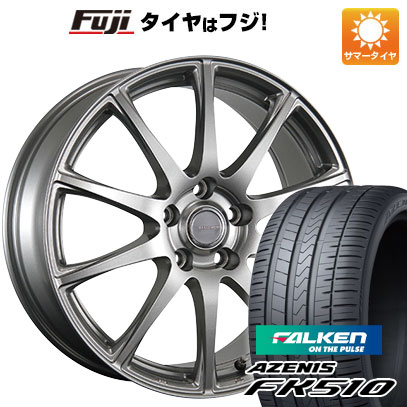 【新品国産車用5穴114.3】 夏タイヤ ホイール4本セット 235/60R18 ファルケン アゼニス FK510 SUV ブリヂストン エコフォルム SE-23 7.5J 18インチ(送料無料)