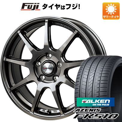 【新品国産車用5穴114.3】 夏タイヤ ホイール4本セット 235/60R18 ファルケン アゼニス FK510 SUV モンツァ Rバージョン FS99 8J 18インチ(送料無料)