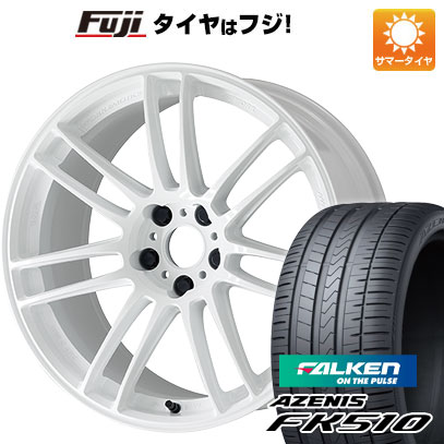 【新品国産車用5穴114.3】 夏タイヤ ホイール4本セット 235/60R18 ファルケン アゼニス FK510 SUV WORK ワーク エモーション ZR7 7.5J 18インチ(送料無料)|フジコーポレーション