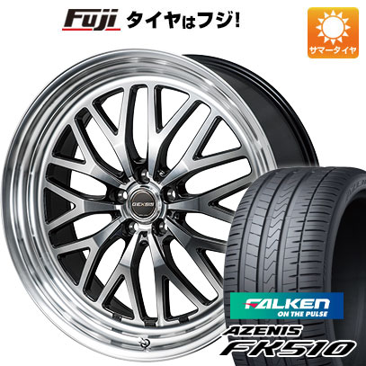 【新品国産車用5穴114.3】 夏タイヤ ホイール4本セット 265/35R22 ファルケン アゼニス FK510 SUV モンツァ ジェクシス GM210 9J 22インチ(送料無料)