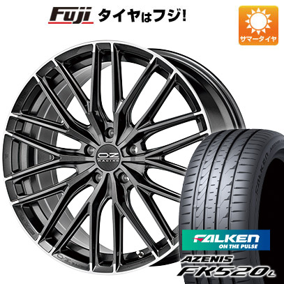【新品国産車用5穴114.3】 夏タイヤ ホイール4本セット 245/35R20 ファルケン アゼニス FK520L OZ グランツーリズモ HLT 8.5J 20インチ(送料無料)|フジコーポレーション