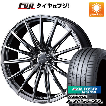 【新品国産車用5穴114.3】 夏タイヤ ホイール4本セット 225/45R19 ファルケン アゼニス FK520L WEDS ウェッズ F-ZERO FZ-4 8J 19インチ(送料無料)｜フジコーポレーション