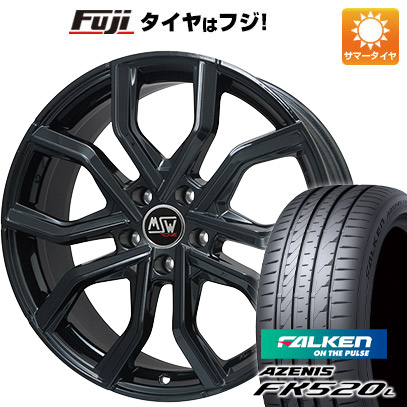【新品国産車用5穴114.3】 夏タイヤ ホイール4本セット 225/55R19 ファルケン アゼニス FK520L MSW by OZ Racing MSW 41(グロスブラック) 7.5J 19インチ(送料無料)