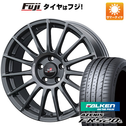 【新品国産車用5穴114.3】 夏タイヤ ホイール4本セット 245/40R20 ファルケン アゼニス FK520L OZ スーパーツーリズモ TGR-WRT 8.5J 20インチ(送料無料)|フジコーポレーション