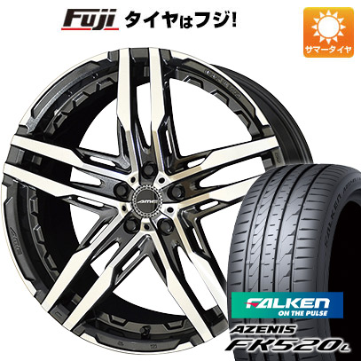【新品国産車用5穴114.3】 夏タイヤ ホイール4本セット 245/45R19 ファルケン アゼニス FK520L 共豊 シャレン RG 8.5J 19インチ(送料無料)