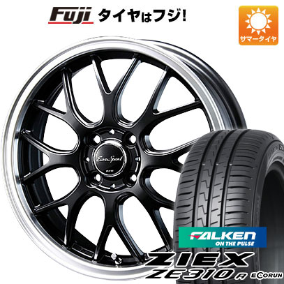 【新品】シエンタ 2022- 夏タイヤ ホイール4本セット 205/45R17 ファルケン ジークス ZE310R エコラン(限定) ブレスト ユーロスポーツ タイプ805 セミグロスブラック 7J 17インチ(送料無料)｜フジコーポレーション