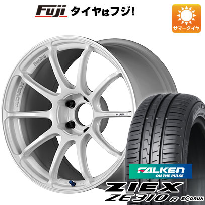 【新品国産車用5穴114.3】 夏タイヤ ホイール4本セット 225/50R18 ファルケン ジークス ZE310R エコラン(限定) ヨコハマ アドバンレーシング RSIII 8J 18インチ(送料無料)｜フジコーポレーション