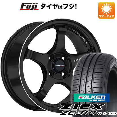 【新品国産車用4穴100】 夏タイヤ ホイール4本セット 175/65R15 ファルケン ジークス ZE310R エコラン(限定) ホットスタッフ クロススピード ハイパーエディションCR5 5.5J 15インチ(送料無料)