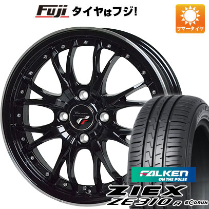 【新品国産車用4穴100】 夏タイヤ ホイール4本セット 185/60R15 ファルケン ジークス ZE310R エコラン(限定) ホットスタッフ プレシャス HM-3 5.5J 15インチ(送料無料)