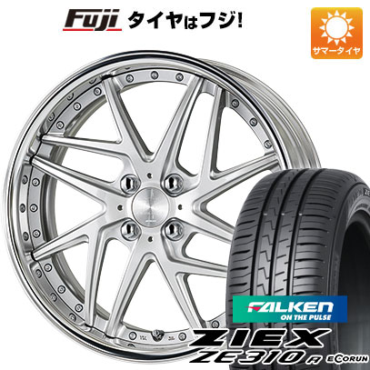 【新品】オーラ 夏タイヤ ホイール4本セット 205/50R17 ファルケン ジークス ZE310R エコラン(限定) WORK ワーク リザルタード メッシュ2 6.5J 17インチ(送料無料)