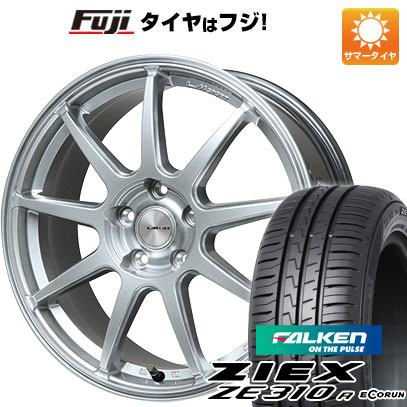 【新品国産車用5穴114.3】 夏タイヤ ホイール4本セット 215/40R18 ファルケン ジークス ZE310R エコラン(限定) レアマイスター LMスポーツ LM-QR ハイパーシルバー 7.5J 18インチ(送料無料)|フジコーポレーション