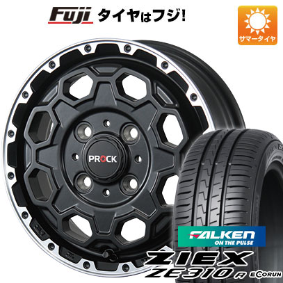 【新品国産車用4穴100】 夏タイヤ ホイール4本セット 185/65R15 ファルケン ジークス ZE310R エコラン(限定) ブレスト バーンズテック プロックストリーム 6J 15インチ(送料無料)|フジコーポレーション