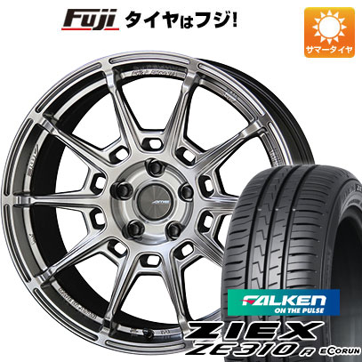 【新品国産車用5穴114.3】 夏タイヤ ホイール4本セット 235/50R18 ファルケン ジークス ZE310R エコラン(限定) 共豊 ガレルナ レフィーノ 8J 18インチ(送料無料)｜フジコーポレーション 108,100円