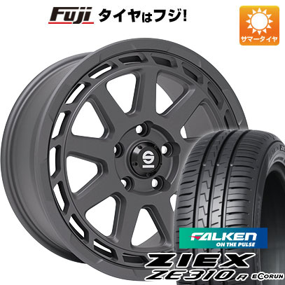 【新品国産車用5穴114.3】 夏タイヤ ホイール4本セット 225/50R18 ファルケン ジークス ZE310R エコラン(限定) OZ SPARCO グラベル 8J 18インチ(送料無料)|フジコーポレーション