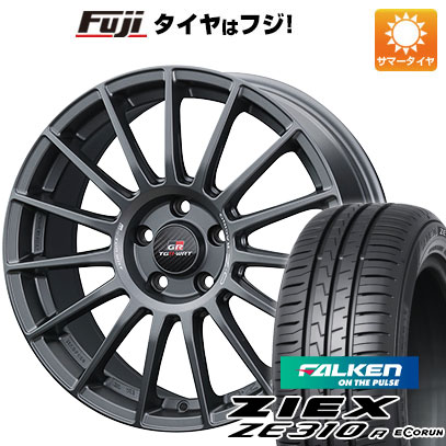 【新品国産車用5穴100】 夏タイヤ ホイール4本セット 215/45R17 ファルケン ジークス ZE310R エコラン(限定) OZ スーパーツーリズモ TGR-WRT 7.5J 17インチ(送料無料)|フジコーポレーション
