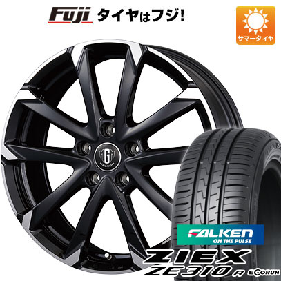 【新品】フリード 5穴/114 夏タイヤ ホイール4本セット 185/65R15 ファルケン ジークス ZE310R エコラン(限定) コーセイ MZ-GROW C52S 6J 15インチ(送料無料)｜フジコーポレーション