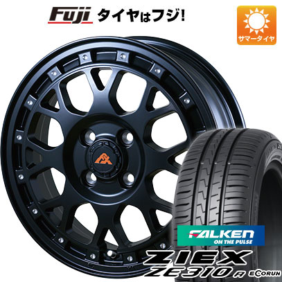【新品国産車用4穴100】 夏タイヤ ホイール4本セット 185/60R15 ファルケン ジークス ZE310R エコラン(限定) ドゥオール アルジェノン フェニーチェ クロスXC8 6J 15インチ(送料無料)｜フジコーポレーション