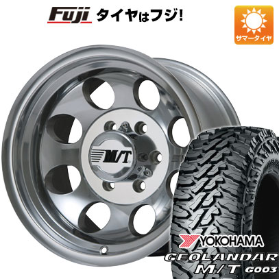 【新品国産車用6穴139.7】 夏タイヤ ホイール4本セット 315/75R16 ヨコハマ ジオランダー M/T G003 ミッキートンプソン クラシック3 10J 16インチ(送料無料)