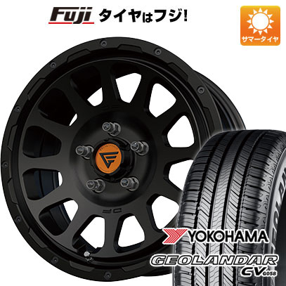 【新品】RAV4(アドベンチャー) 夏タイヤ ホイール4本セット 245/65R17 ヨコハマ ジオランダー CV G058 デルタフォース オーバル 8J 17インチ(送料無料)|フジコーポレーション