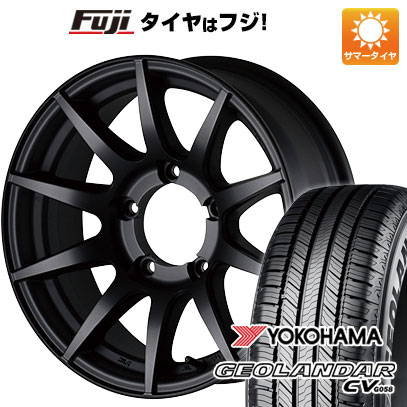 【新品】ジムニーシエラ/ジムニーノマド 夏タイヤ ホイール4本セット 225/70R16 ヨコハマ ジオランダー CV G058 ドゥオール CST ZERO-1 ハイパーXJ 6J 16インチ(送料無料)