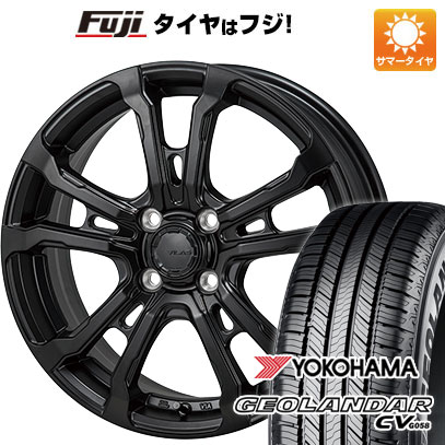 【新品】ライズ/ロッキー（ガソリン） 夏タイヤ ホイール4本セット 195/65R16 ヨコハマ ジオランダー CV G058 モンツァ HI-BLOCK ヴィラス 6J 16インチ(送料無料)