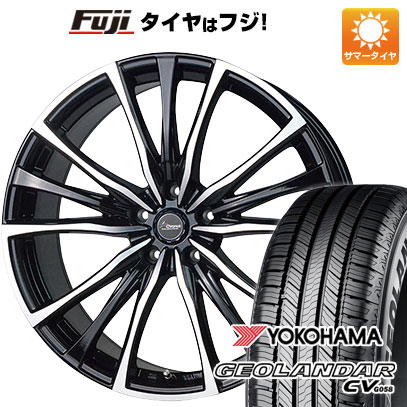 【新品国産車用5穴114.3】 夏タイヤ ホイール4本セット 235/55R20 ヨコハマ ジオランダー CV G058 ホットスタッフ クロノス CH-110 8.5J 20インチ(送料無料)｜フジコーポレーション