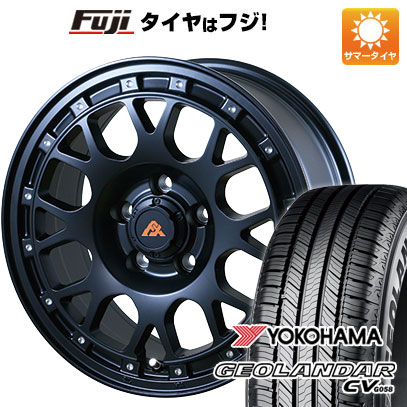 【新品】デリカD5 夏タイヤ ホイール4本セット 225/70R16 ヨコハマ ジオランダー CV G058 ドゥオール アルジェノン フェニーチェ クロスXC8 7J 16インチ(送料無料)|フジコーポレーション