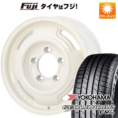 【新品】ジムニーシエラ/ジムニーノマド 夏タイヤ ホイール4本セット 195/80R15 ヨコハマ ジオランダー CV G058 アピオ ワイルドボア SR+ 6J 15インチ(送料無料)｜フジコーポレーション