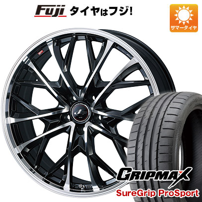 【新品】40系アルファード/ヴェルファイア用 夏タイヤ ホイール4本セット 245/40R21 グリップマックス シュアグリップ PRO SPORT BSW(限定) WEDS ウェッズ レオニス MV 8.5J 21インチ(送料無料)|フジコーポレーション