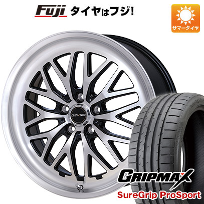 【新品国産車用5穴114.3】 夏タイヤ ホイール4本セット 245/40R19 グリップマックス シュアグリップ PRO SPORT BSW（限定） モンツァ ジェクシス GM210 8J 19インチ(送料無料) 100,980円