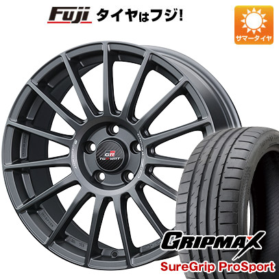 【新品国産車用5穴114.3】 夏タイヤ ホイール4本セット 245/40R20 グリップマックス シュアグリップ PRO SPORT BSW（限定） OZ スーパーツーリズモ TGR-WRT 8.5J 20インチ(送料無料)