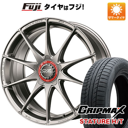 【新品国産車用5穴114.3】 夏タイヤ ホイール4本セット 225/55R18 グリップマックス スタチャー H/T BSW（限定） OZ フォーミュラHLT 8J 18インチ(送料無料)