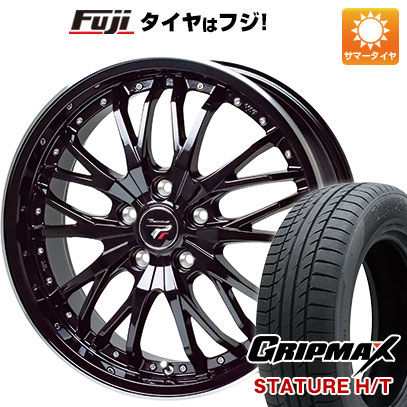 【新品国産車用5穴114.3】 夏タイヤ ホイール4本セット 235/55R18 グリップマックス スタチャー H/T BSW（限定） ホットスタッフ プレシャス HM-3 7.5J 18インチ(送料無料)｜フジコーポレーション