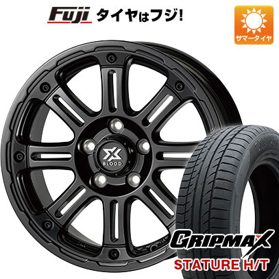【新品国産車用5穴114.3】 夏タイヤ ホイール4本セット 225/65R17 グリップマックス スタチャー H/T BSW(限定) コスミック クロスブラッド XB01 7J 17インチ(送料無料)|フジコーポレーション