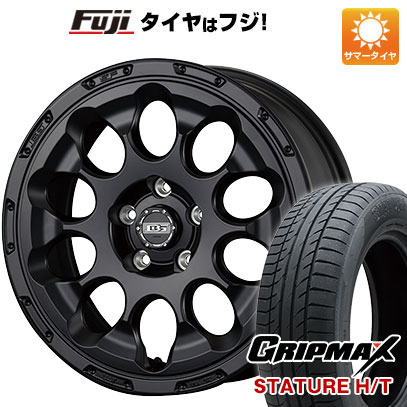 【新品国産車用5穴114.3】 夏タイヤ ホイール4本セット 225/65R17 グリップマックス スタチャー H/T BSW（限定） コーセイ ボトムガルシア クロノ 7J 17インチ(送料無料)