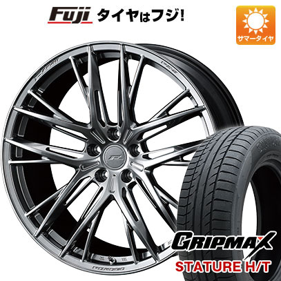【新品国産車用5穴114.3】 夏タイヤ ホイール4本セット 225/60R18 グリップマックス スタチャー H/T BSW（限定） WEDS ウェッズ F-ZERO FZ-5 8J 18インチ(送料無料)