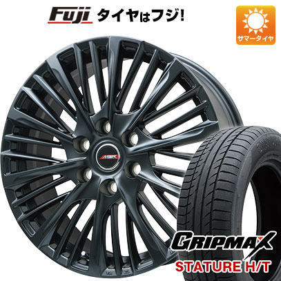 【新品国産車用5穴114.3】 夏タイヤ ホイール4本セット 235/50R18 グリップマックス スタチャー H/T BSW（限定） プレミックス MER-X 8J 18インチ(送料無料)
