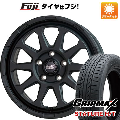 【新品国産車用5穴114.3】 夏タイヤ ホイール4本セット 225/65R17 グリップマックス スタチャー H/T BSW（限定） ホットスタッフ マッドクロス レンジャー 7J 17インチ(送料無料)