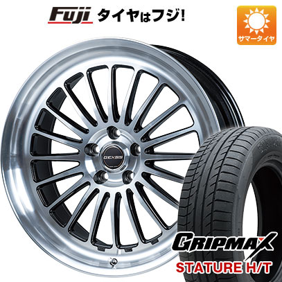 【新品国産車用5穴114.3】 夏タイヤ ホイール4本セット 235/55R19 グリップマックス スタチャー H/T BSW（限定） モンツァ ジェクシス GF020 8J 19インチ(送料無料)